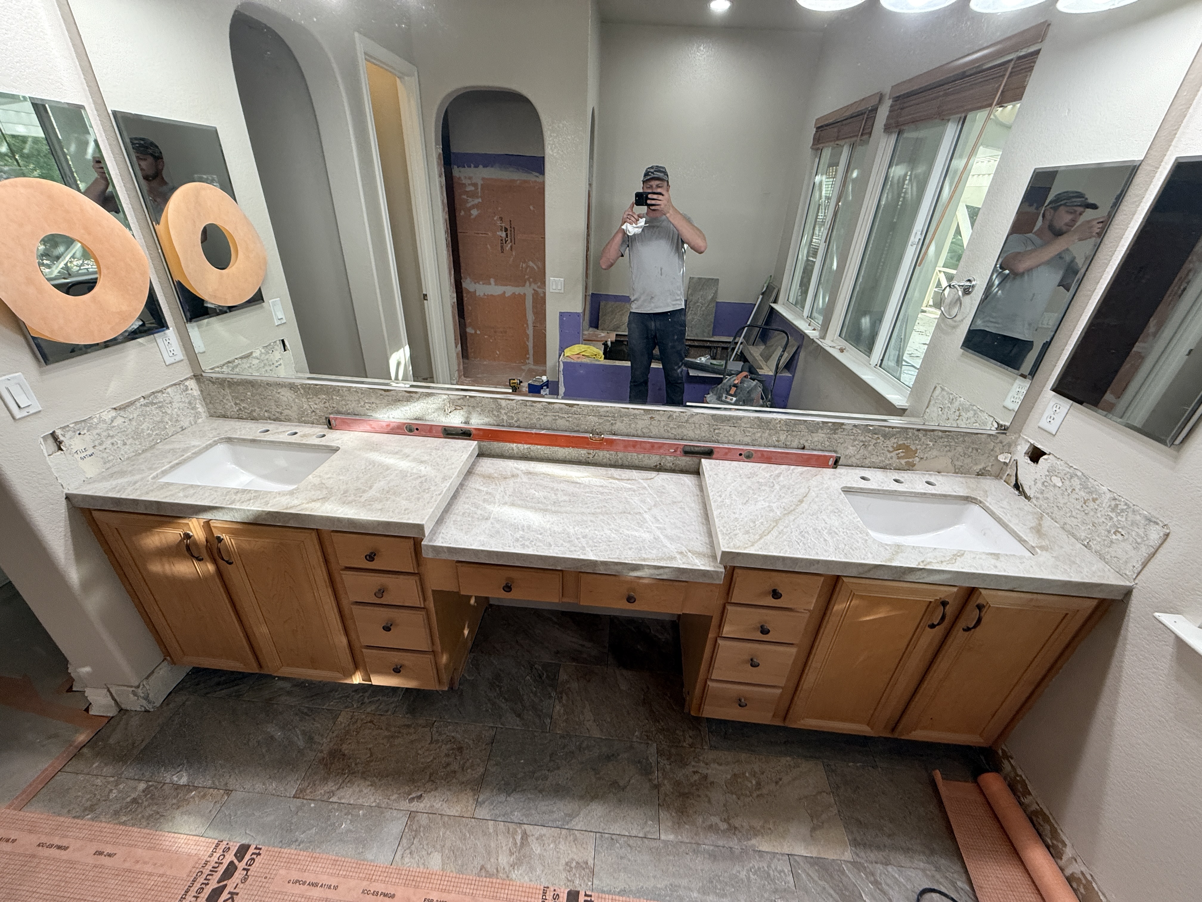 After — Bathroom Countertop & Sink Upgrade